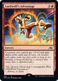 Aardwolf's Advantage (Galaxy Foil)