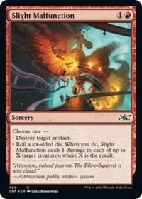 Slight Malfunction (Galaxy Foil)