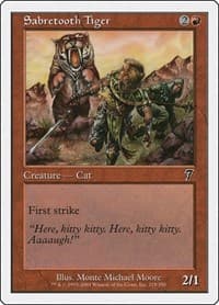 Sabretooth Tiger