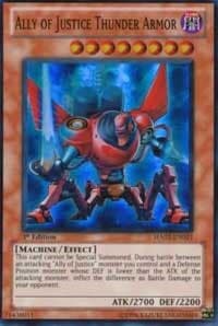 Ally of Justice Thunder Armor