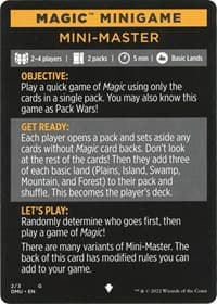 Magic Minigame: Mini-Master