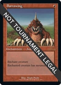 Burrowing (Retro Frame)