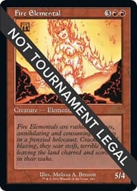 Fire Elemental (Retro Frame)