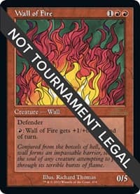 Wall of Fire (Retro Frame)