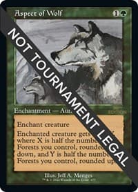 Aspect of Wolf (Retro Frame)