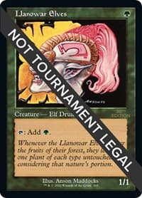 Llanowar Elves (Retro Frame)