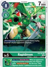 Rapidmon - EX2-027 (Tamer Party Vol. 6 Promo)