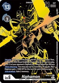 Alphamon (Xros Encounter Ghost Rare)