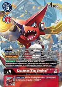 Shoutmon (King Version) (Alternate Art)