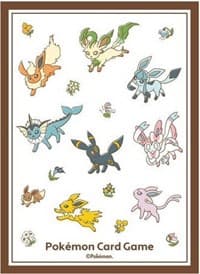 Pokemon TCG: Pokemon Center Japan Exclusive Card Sleeves - Eevee Collection (64-Pack)