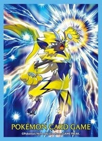 Pokemon TCG: Pokemon Center Japan Exclusive Card Sleeves - Zeraora Version 2 (64-Pack)