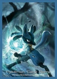 Pokemon TCG: Pokemon Center Japan Exclusive Card Sleeves - Lucario (64-Pack)