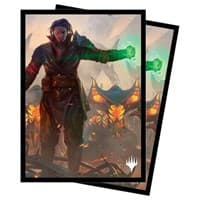 The Brothers' War Mishra, Eminent One Standard Deck Protector sleeves for Magic (100-pack)