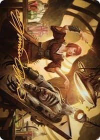 Ashnod, Flesh Mechanist Art Card (Gold-Stamped Signature)