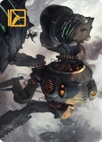 Rust Goliath Art Card (Gold-Stamped Signature)