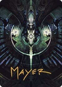 Gix's Command Art Card (Gold-Stamped Signature)