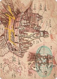 Defense Grid Art Card (Gold-Stamped Signature)