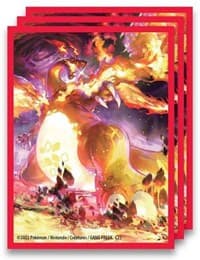 Pokemon TCG: Sword & Shield Ultra-Premium Collection: Charizard Card Sleeves (65 Pack)
