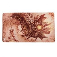 The Brothers' War Schematic Art Wurmcoil Engine Playmat for Magic: The Gathering