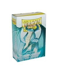 Dragon Shield Player's Choice Japanese Matte Sleeves - Turquoise (60-Pack)
