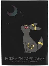 Pokemon TCG: Pokemon Center Japan Exclusive Card Sleeves - Premium Gloss Moonlight Umbreon (64-Pack)
