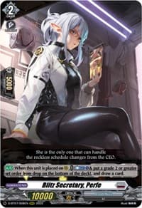 Blitz Secretary, Perfe
