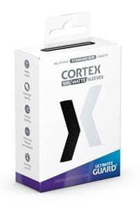 Ultimate Guard Cortex Sleeves Standard Size Matte - Black (100-Pack)