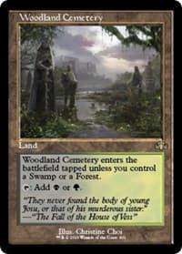 Woodland Cemetery (Retro Frame)