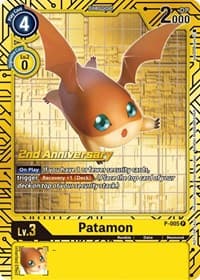 Patamon - P-005 (2nd Anniversary Card Set)