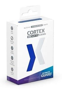 Cortex Sleeves Standard Size - Matte Blue (100ct.)