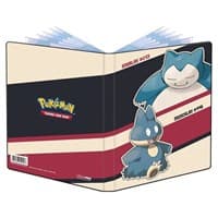 4-Pocket Portfolio for Pokemon - Snorlax and Munchlax