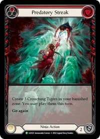 Predatory Streak (Red) - LGS122