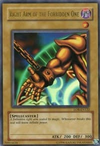 Right Arm of the Forbidden One