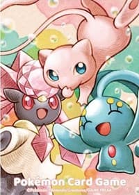 Pokemon TCG: Pokemon Center Japan Exclusive Card Sleeves - Mew, Manaphy and Deancie (64-Pack)