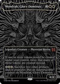 Mondrak, Glory Dominus (Oil Slick Raised Foil)