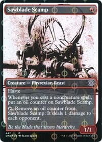 Sawblade Scamp (Showcase) (Step-and-Compleat Foil)