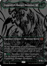 Zopandrel, Hunger Dominus (Oil Slick Raised Foil)