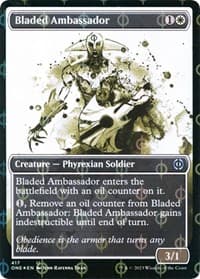 Bladed Ambassador (Showcase) (Step-and-Compleat Foil)