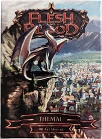 Dragon Shield Flesh and Blood Matte Art - Themai