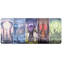 Phyrexia: All Will Be One Phyrexian Basic Land Tableaux 6ft Table Playmat for Magic: The Gathering