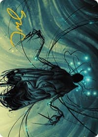 Ichor Synthesizer Art Card (Gold-Stamped Signature)