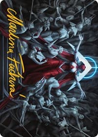 Elesh Norn, Mother of Machines Art Card (2/81) (Gold-Stamped Signature)