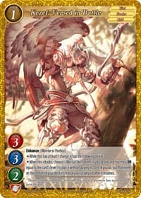 Kezef, Versed in Battle