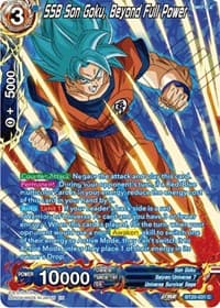 SSB Son Goku, Beyond Full Power (Silver Foil)