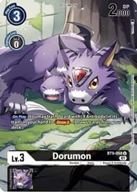Dorumon (Digimon Royal Knights Card Set)