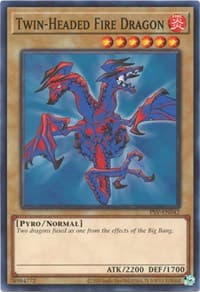 Twin-Headed Fire Dragon