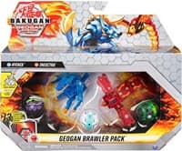 Bakugan Geogan Rising Brawler Pack - Aquos Hyenix Pyrus Insectra