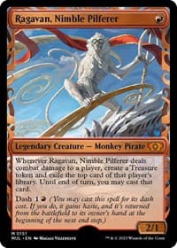 Ragavan, Nimble Pilferer (Halo Foil)