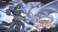 Yu-Gi-Oh! Day Game Mat: Dark Magician and Blue-Eyes White Dragon (2017)