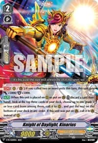 Knight of Daylight, Kinarius